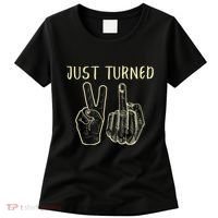 Just Turned 21 Years Old Funny 21st Birthday Party Women's T-Shirt thumb 0