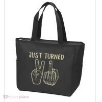 Just Turned 21 Years Old Funny 21st Birthday Party Tote Bag thumb 3