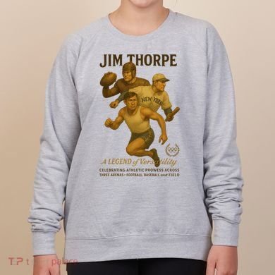 Jim Thorpe A Legend Of Versatility  Women's Sweatshirt