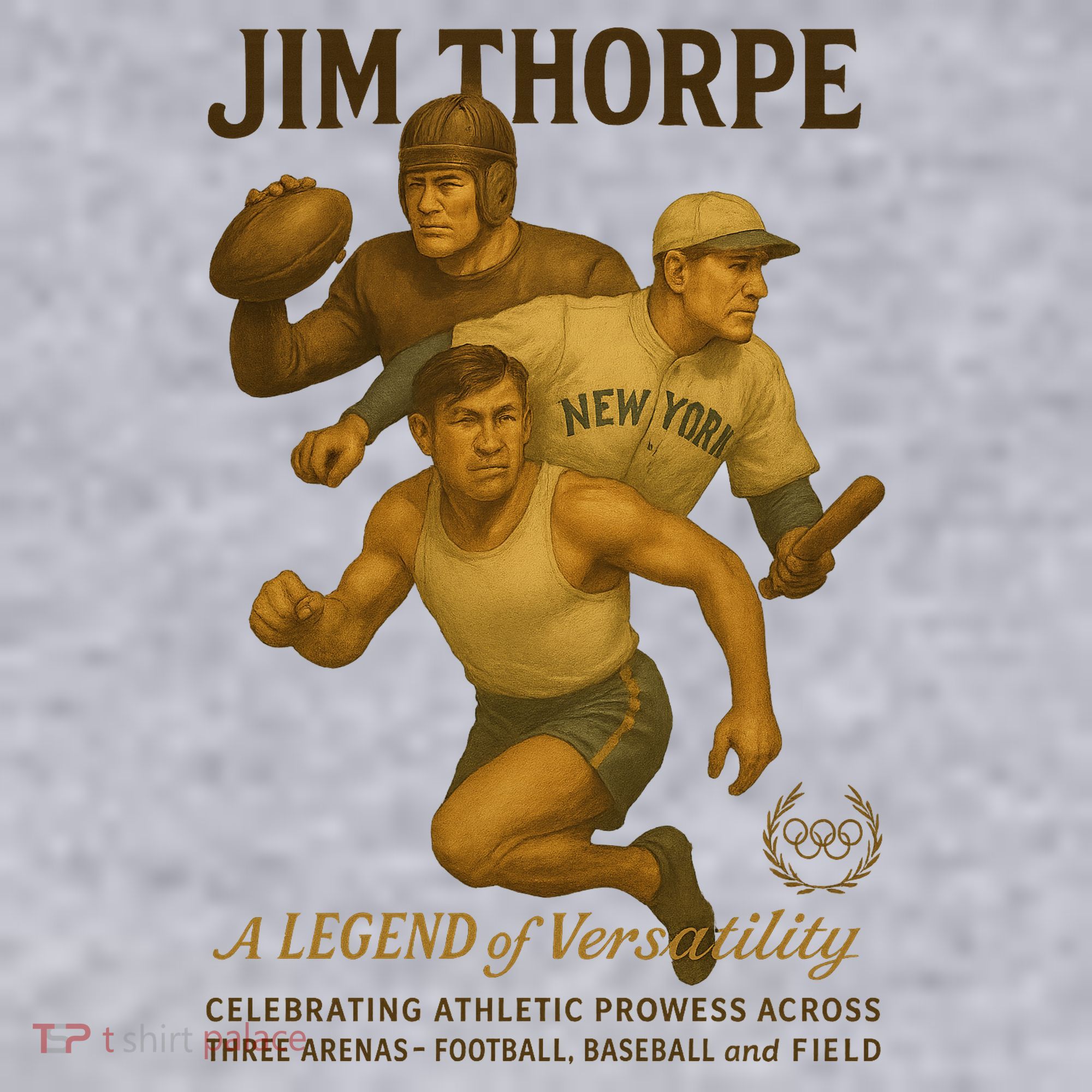 Jim Thorpe A Legend Of Versatility  Women's Sweatshirt