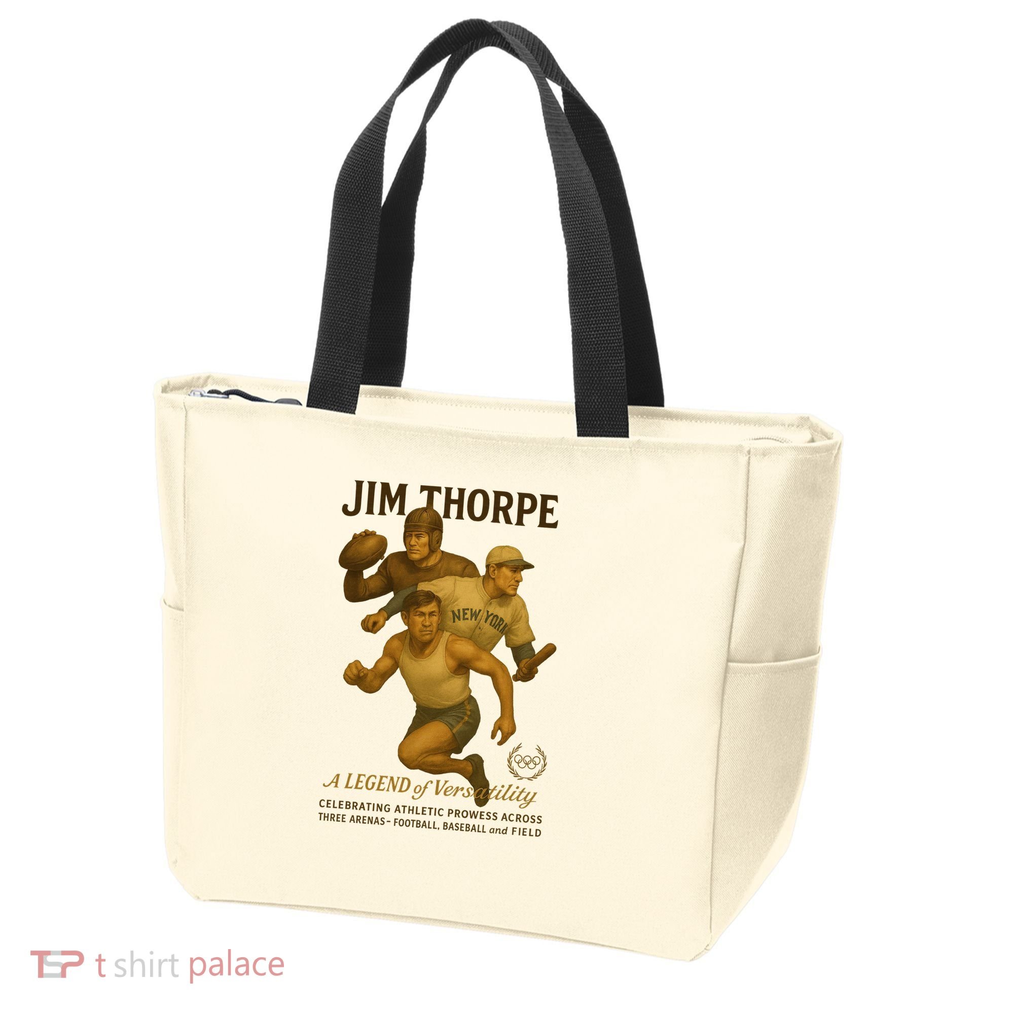 Jim Thorpe A Legend Of Versatility  Tote Bag
