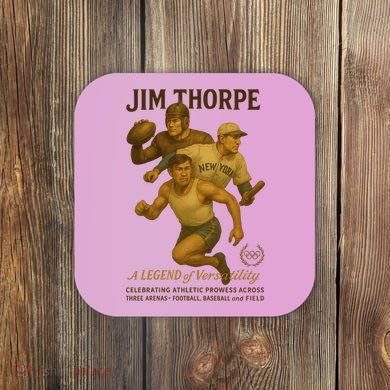 Jim Thorpe A Legend Of Versatility  Coaster