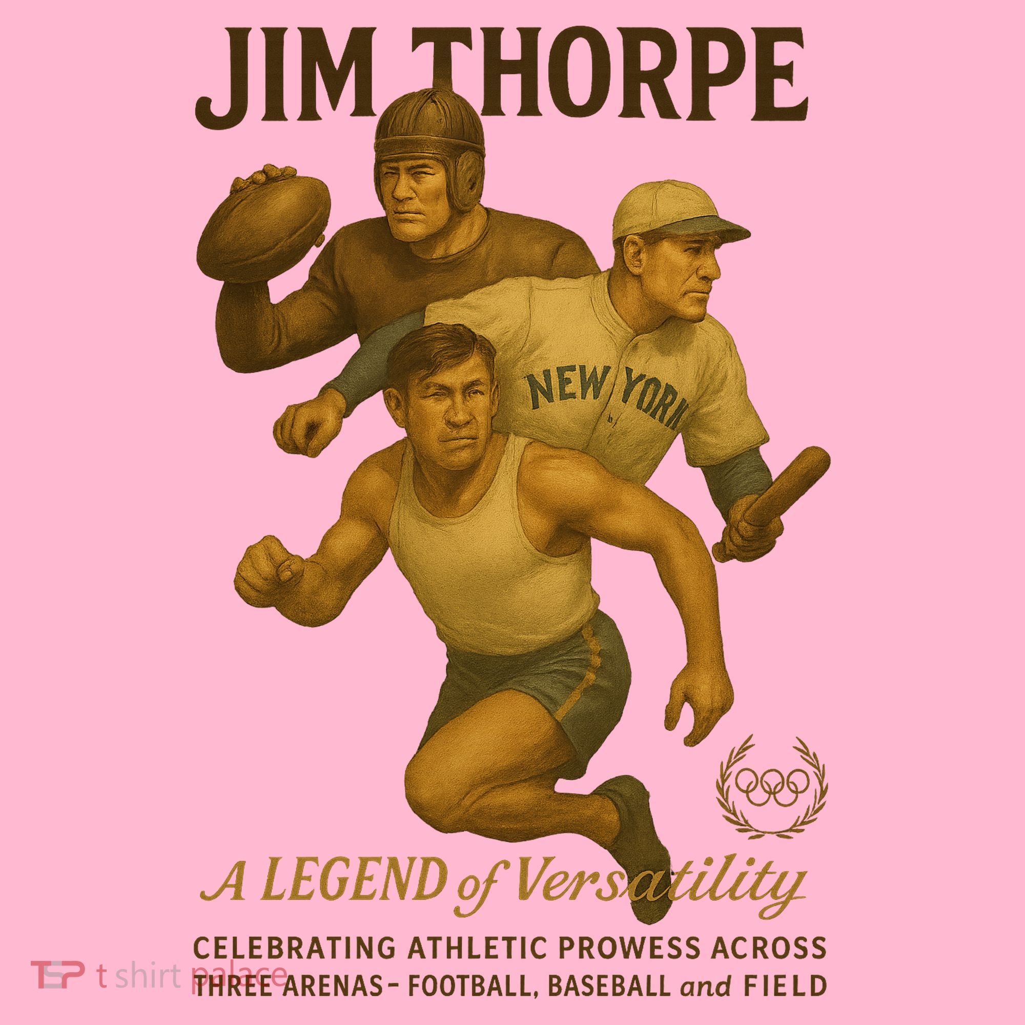 Jim Thorpe A Legend Of Versatility  Coaster