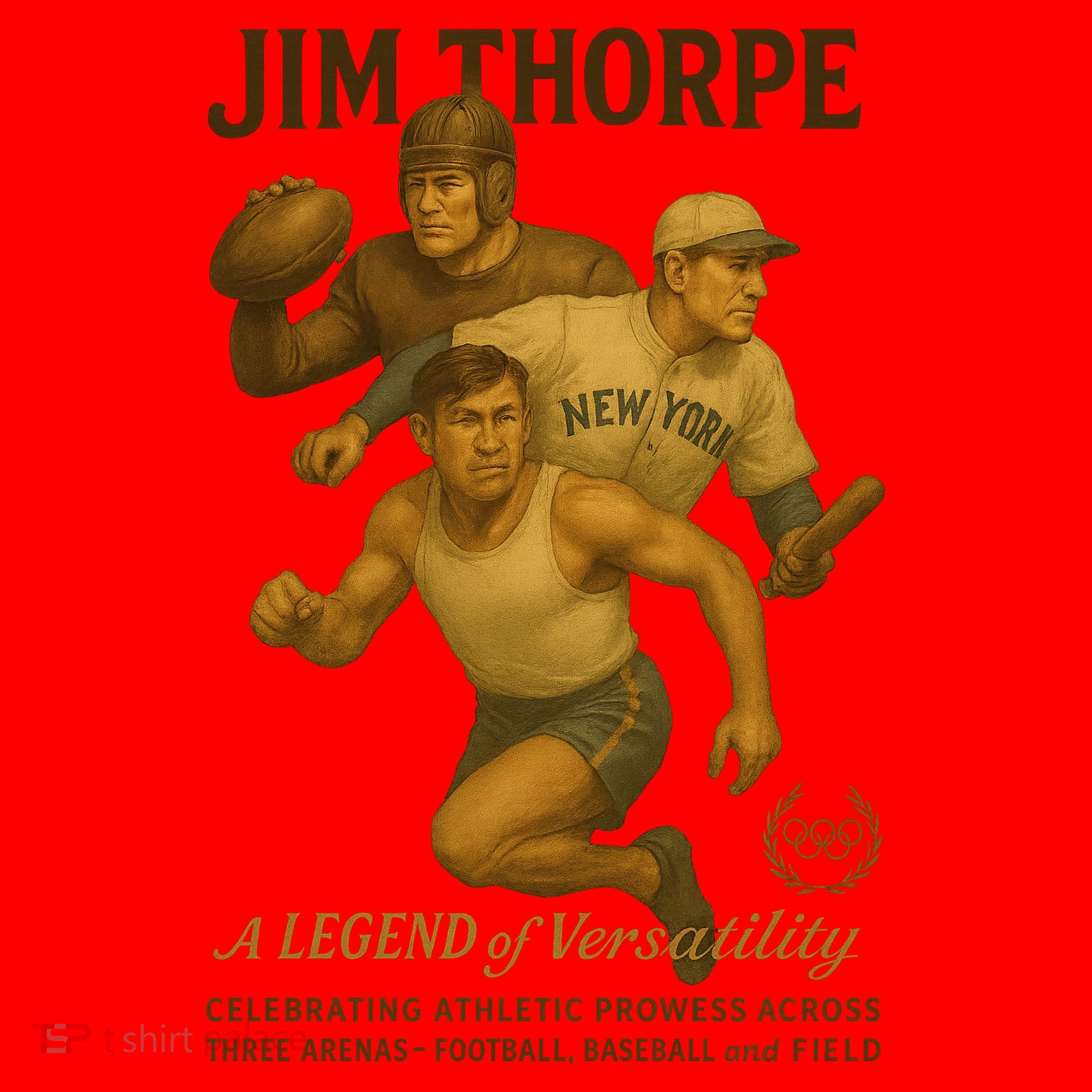 Jim Thorpe A Legend Of Versatility  Santa Hat