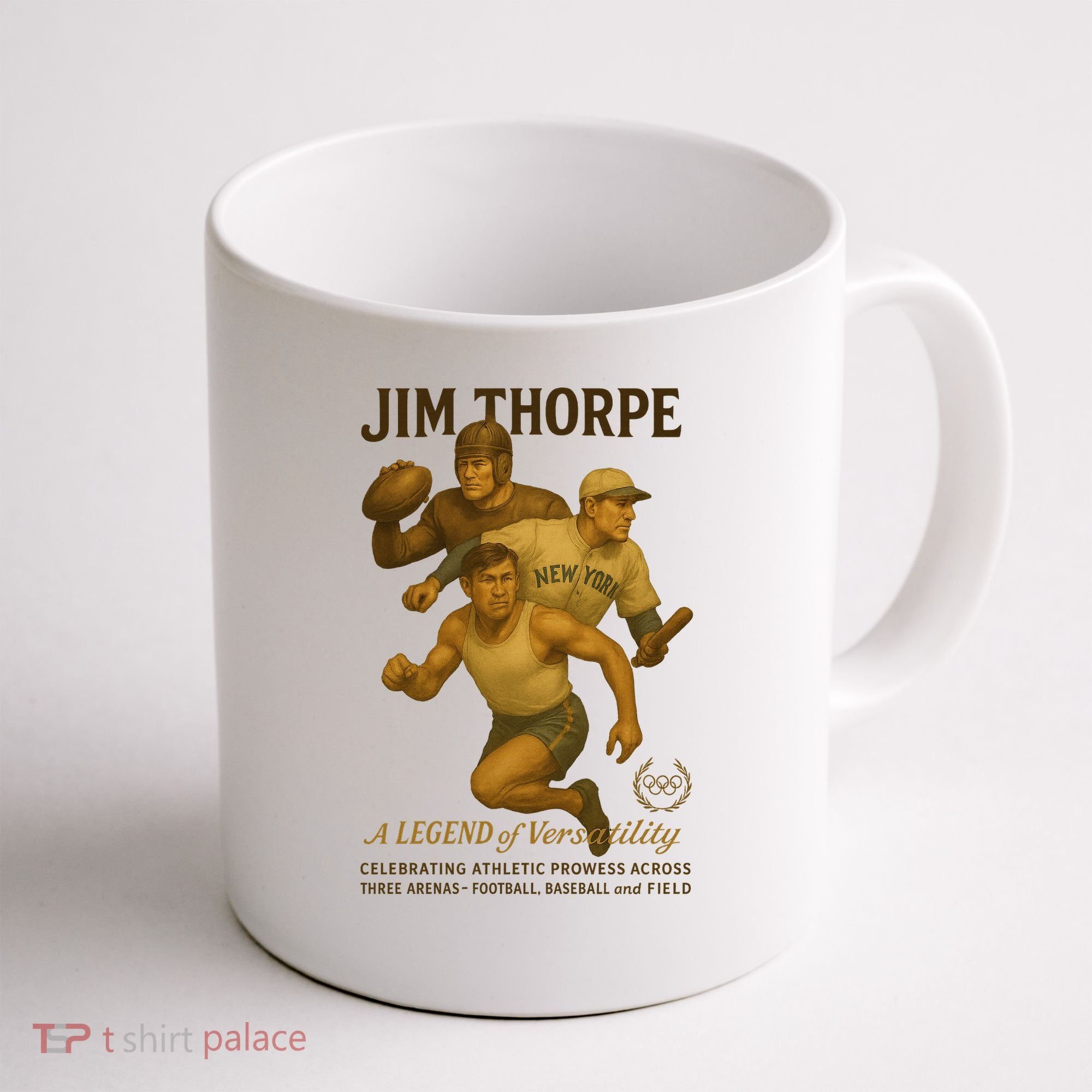 Jim Thorpe A Legend Of Versatility  Coffee Mug
