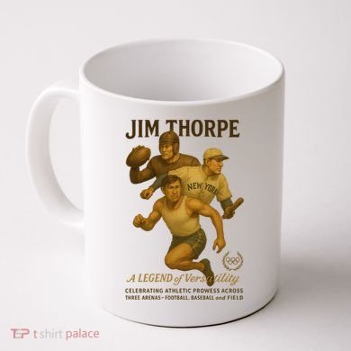 Jim Thorpe A Legend Of Versatility  Coffee Mug