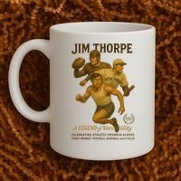 Jim Thorpe A Legend Of Versatility  Coffee Mug thumb 2