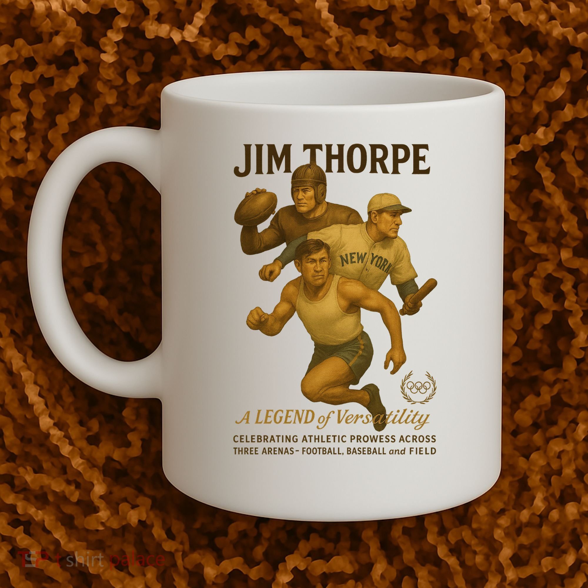 Jim Thorpe A Legend Of Versatility  Coffee Mug