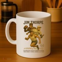 Jim Thorpe A Legend Of Versatility  Coffee Mug thumb 4