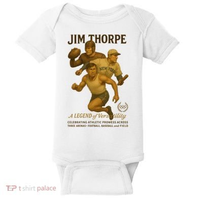 Jim Thorpe A Legend Of Versatility  Baby Bodysuit