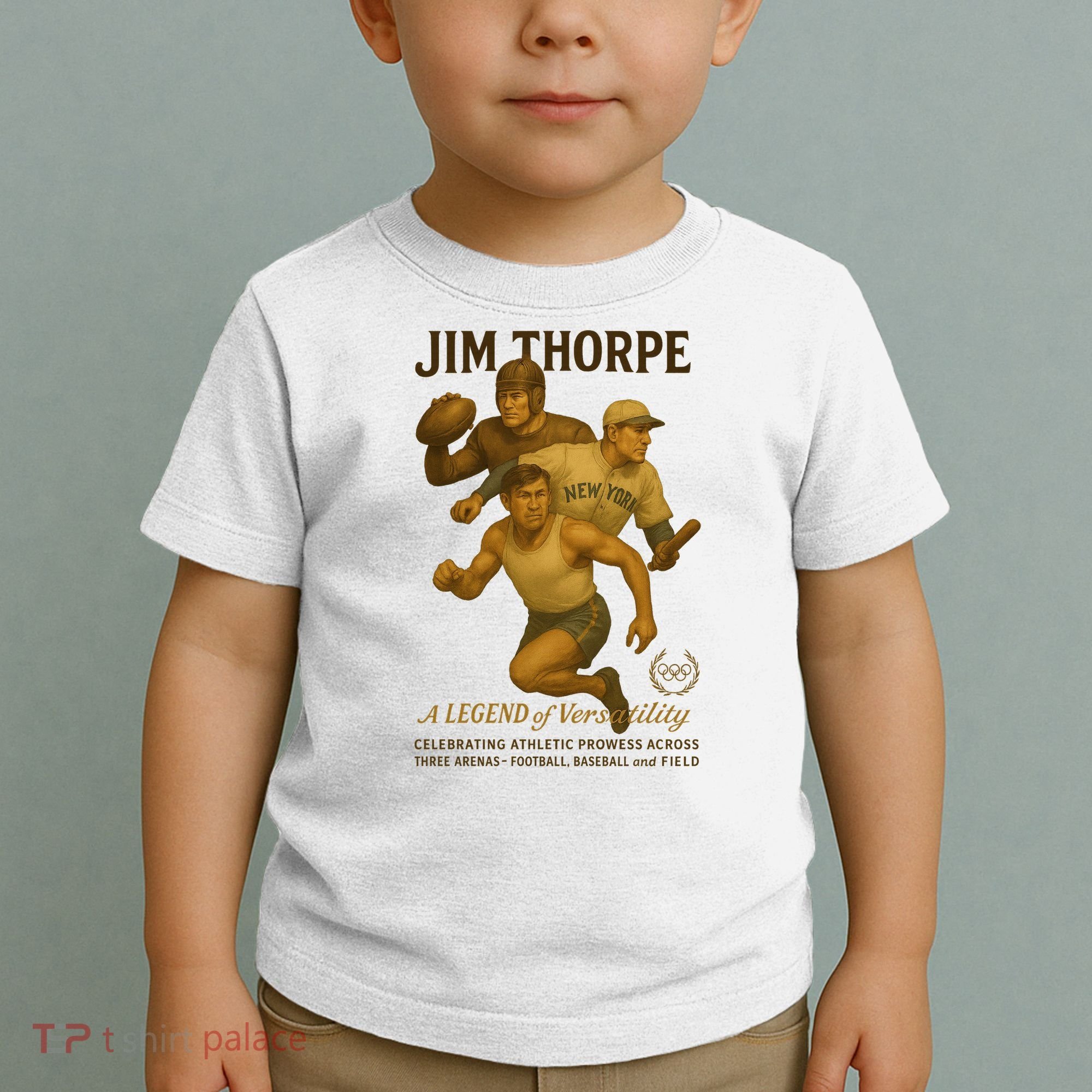 Jim Thorpe A Legend Of Versatility  Toddler T-Shirt