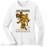 Jim Thorpe A Legend Of Versatility  Women's Long Sleeve Shirt thumb 0