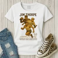 Jim Thorpe A Legend Of Versatility  Women's T-Shirt thumb 3