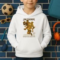 Jim Thorpe A Legend Of Versatility  Kids Hoodie thumb 2