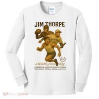Jim Thorpe A Legend Of Versatility  Kids Long Sleeve Shirt thumb 0