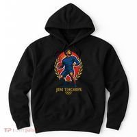 Jim Thorpe Athlete Football Player Hoodie thumb 0