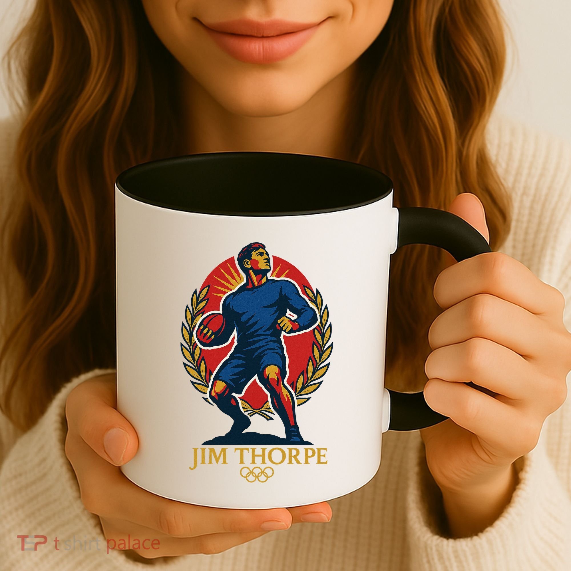 Jim Thorpe Athlete Football Player Coffee Mug