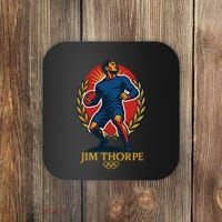 Jim Thorpe Athlete Football Player Coaster thumb 0