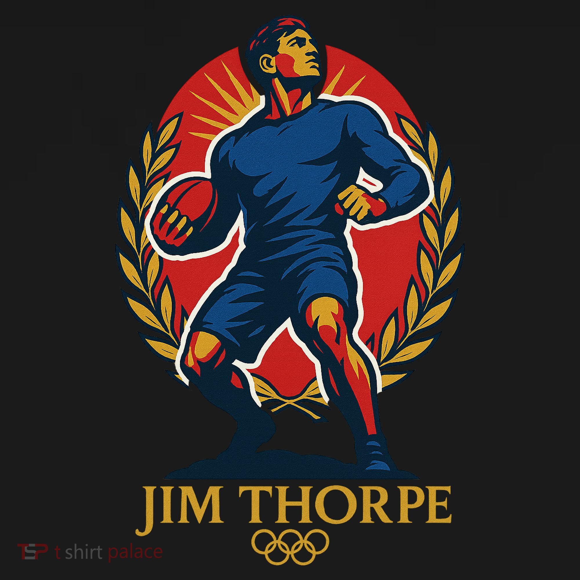 Jim Thorpe Athlete Football Player Women's Hoodie