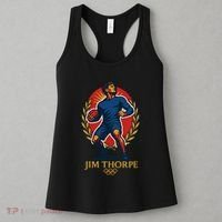 Jim Thorpe Athlete Football Player Women's Tank Top thumb 3