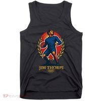 Jim Thorpe Athlete Football Player Tank Top thumb 0