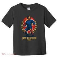 Jim Thorpe Athlete Football Player Toddler T-Shirt thumb 0