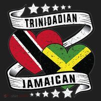 Jamaican Trinidad and half Jamaican flag  Beanie thumb 2