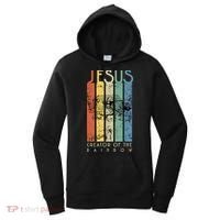Jesus The Creator Of The Rainbow (Noah And The Ark) Women's Hoodie thumb 0