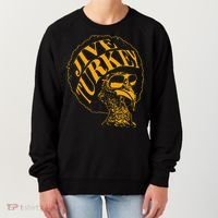Jive Thanksgiving Cool Turkey Head Retro Silhouette Women's Sweatshirt thumb 0