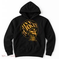 Jive Thanksgiving Cool Turkey Head Retro Silhouette Hoodie thumb 0