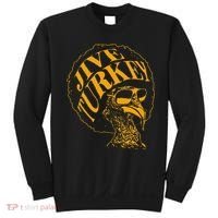 Jive Thanksgiving Cool Turkey Head Retro Silhouette Sweatshirt thumb 0