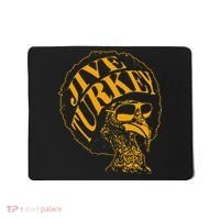 Jive Thanksgiving Cool Turkey Head Retro Silhouette Mousepad thumb 0