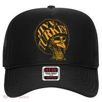 Jive Thanksgiving Cool Turkey Head Retro Silhouette Hat thumb 0