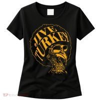 Jive Thanksgiving Cool Turkey Head Retro Silhouette Women's T-Shirt thumb 0
