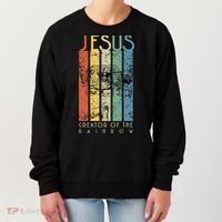 JESUS The Creator Of The Rainbow (Noah And The Ark) Women's Sweatshirt thumb 0