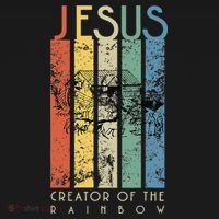 JESUS The Creator Of The Rainbow (Noah And The Ark) Women's Hoodie thumb 2