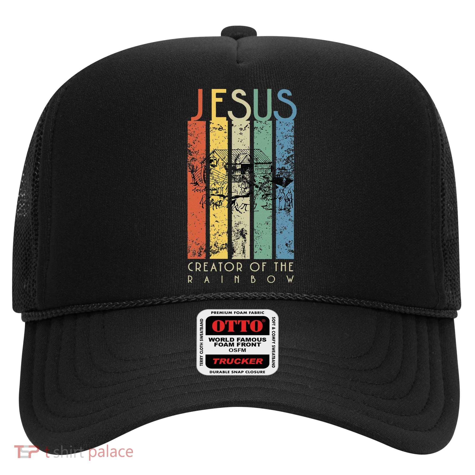 JESUS The Creator Of The Rainbow (Noah And The Ark) Hat