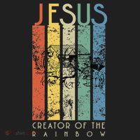 JESUS The Creator Of The Rainbow (Noah And The Ark) Hat thumb 2