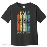 JESUS The Creator Of The Rainbow (Noah And The Ark) Toddler T-Shirt thumb 0