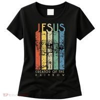 JESUS The Creator Of The Rainbow (Noah And The Ark) Women's T-Shirt thumb 0