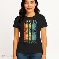 JESUS The Creator Of The Rainbow (Noah And The Ark) Women's T-Shirt thumb 4