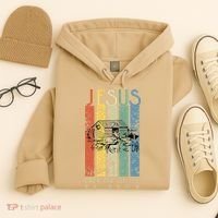 JESUS The Creator Of The Rainbow (Noah And The Ark) Hoodie thumb 4