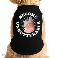 Jorts The Cat – Become Unbutterable Doggie Tank thumb 0