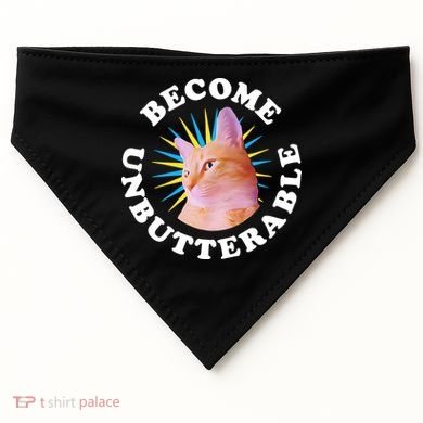 Jorts The Cat – Become Unbutterable USA-Made Doggie Bandana