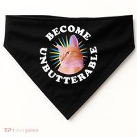 Jorts The Cat – Become Unbutterable USA-Made Doggie Bandana thumb 0