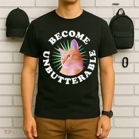 Jorts The Cat – Become Unbutterable T-Shirt thumb 6