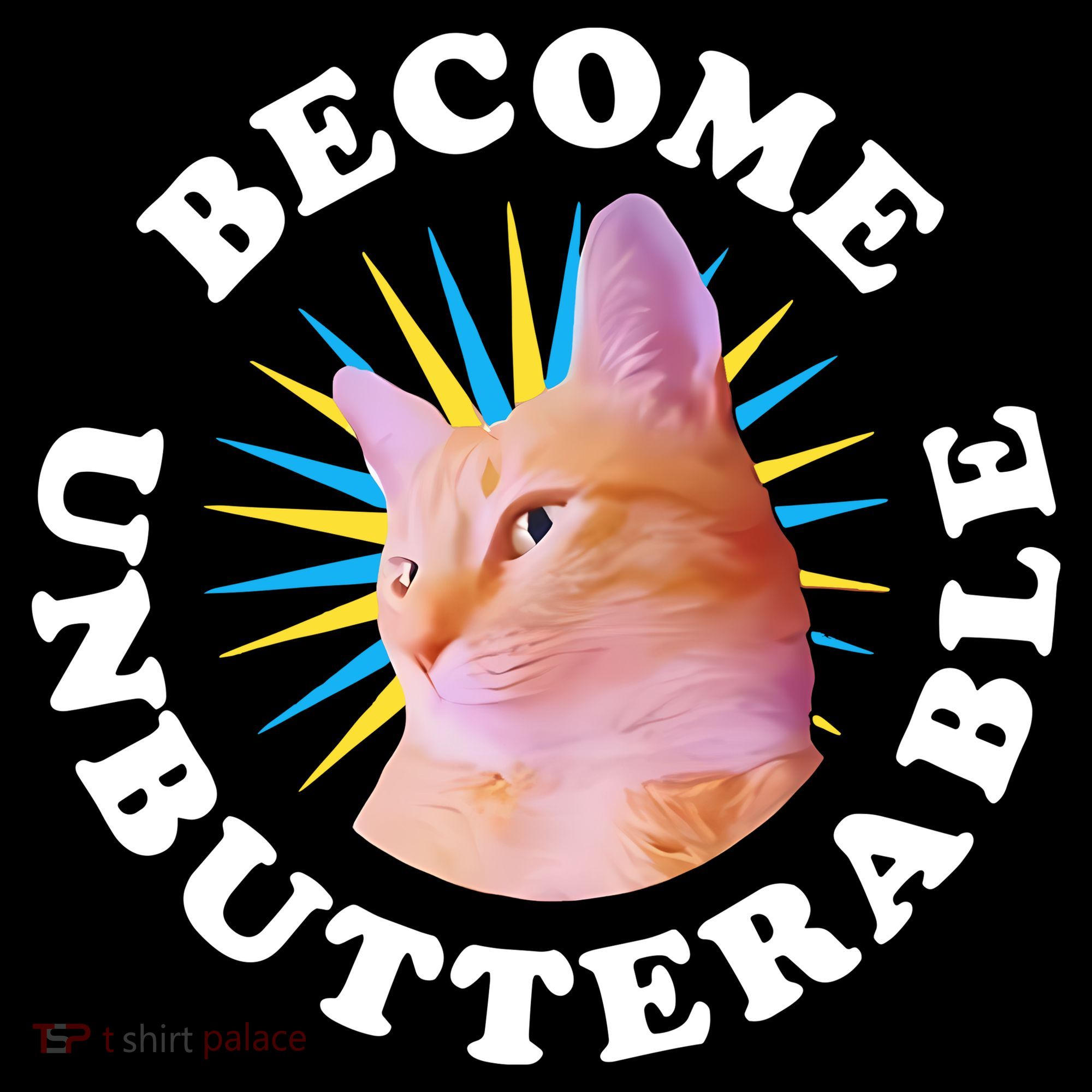 Jorts The Cat – Become Unbutterable Mousepad