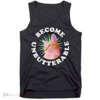 Jorts The Cat – Become Unbutterable Tank Top thumb 0