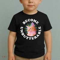 Jorts The Cat – Become Unbutterable Toddler T-Shirt thumb 2