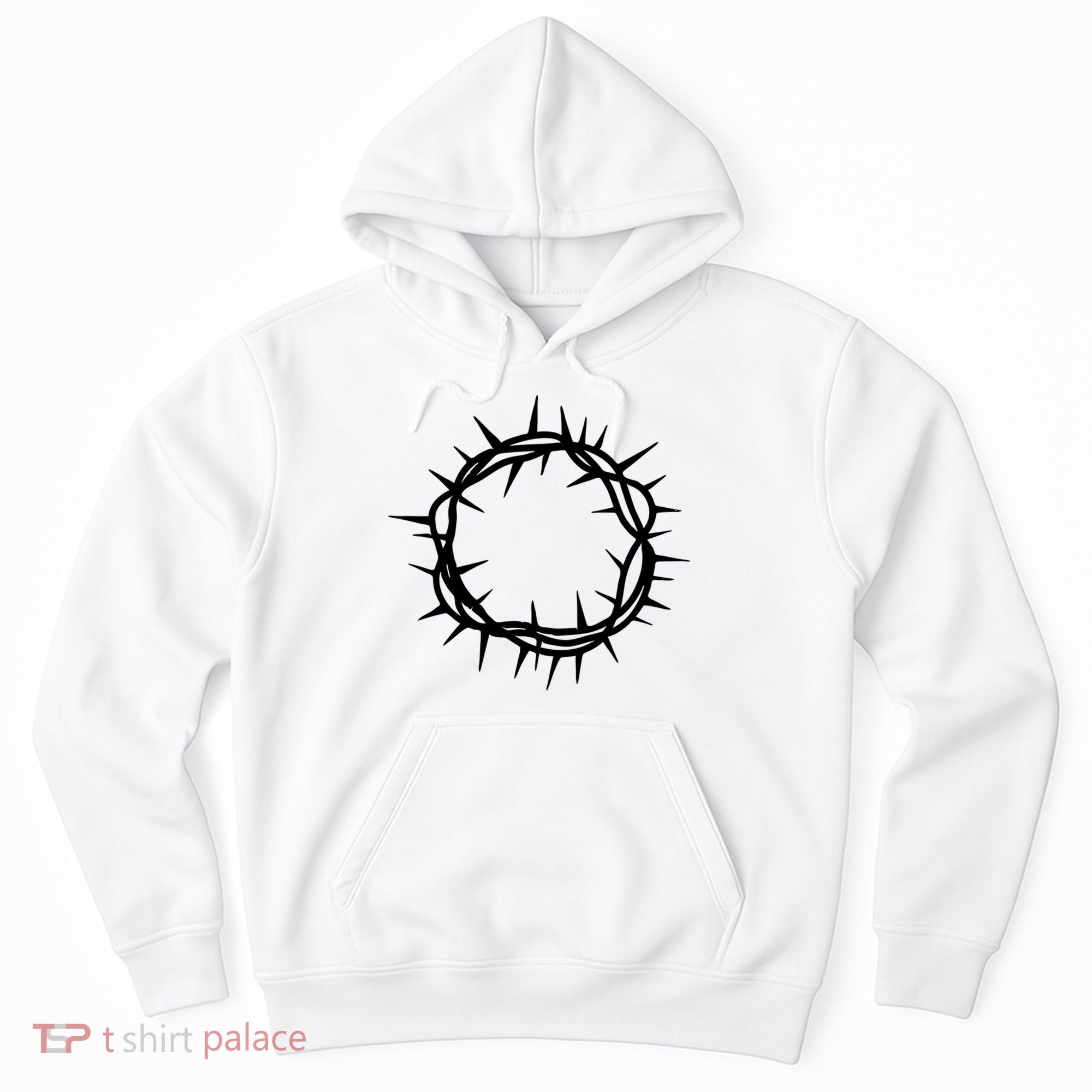 Jesus Thorn Crown Hoodie